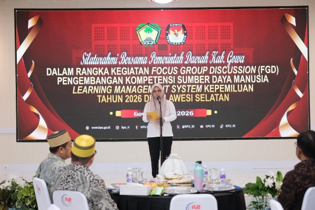 FGD KPU RI di Gowa, Husniah Soroti Peran SDM dalam Kualitas Pemilu