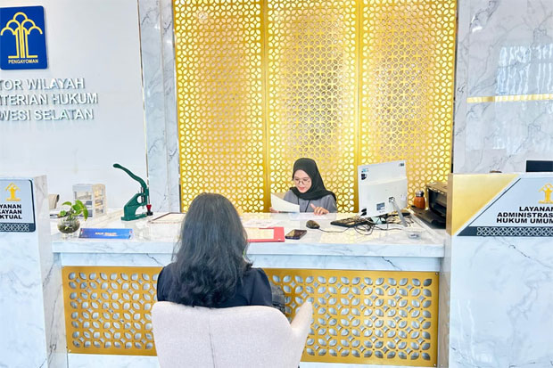 Usai Lebaran, Kemenkum Sulsel Langsung Bergerak Layani Masyarakat