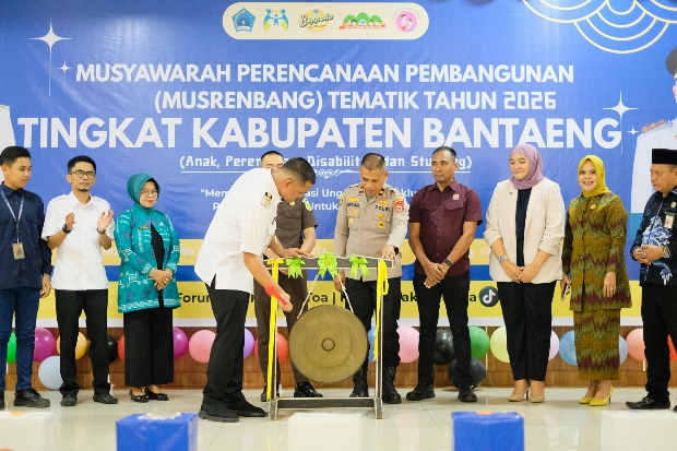 Musrenbang Tematik 2026 Bantaeng Jadi Forum Bahas Isu Strategis Kelompok Rentan