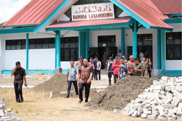 Jelang Keberangkatan Jemaah Haji Wajo 2026, Bupati Andi Rosman Tinjau Islamic Center