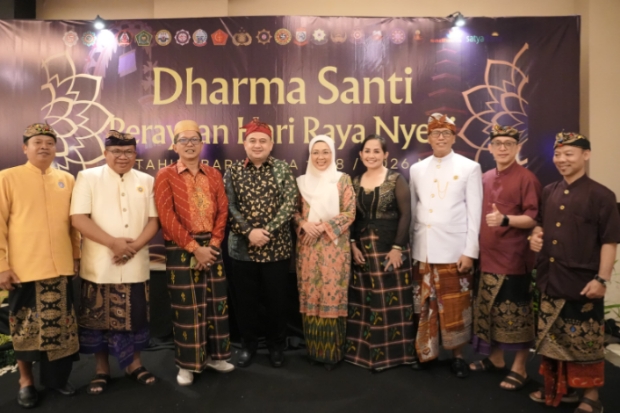 Hadiri Dharma Santi Nyepi, Wali Kota Makassar Siapkan Program Kampung Toleransi