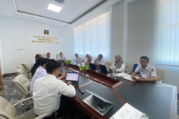 Kemenkum Sulsel Fasilitasi Harmonisasi Empat Rancangan Perbup Kabupaten Maros