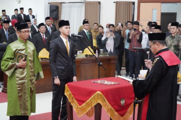 Fahmi Adam Dilantik Jadi Ketua DPRD Gowa, Bupati Talenrang Tekankan Sinergi