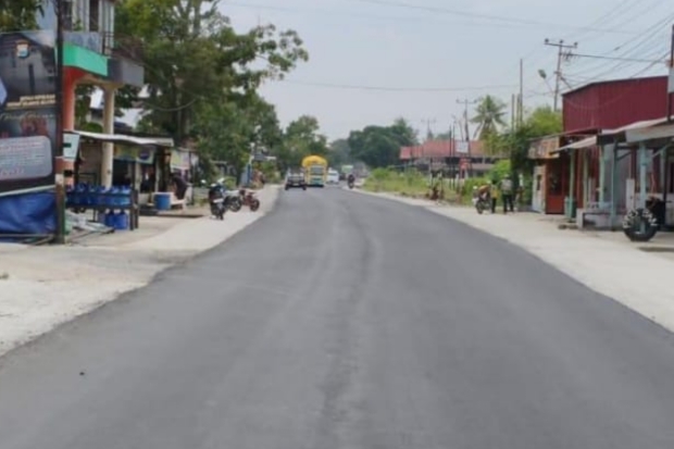 Jalan Kabupaten Pinrang–Sidrap Diperbaiki, Pemprov Sulsel Kebut MYP Paket 3