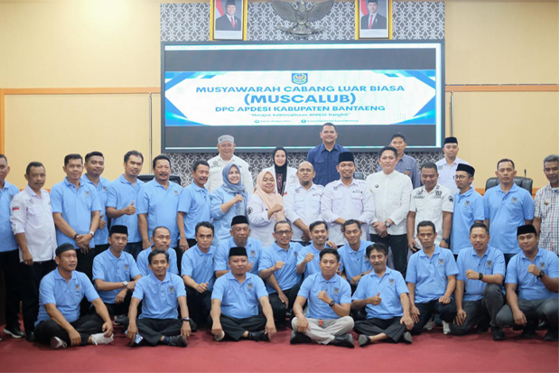 Muscalub Dihadiri Bupati Uji Nurdin, Ramli Terpilih Ketua Apdesi Bantaeng