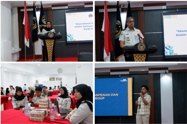 Tingkatkan Literasi, Imigrasi Parepare Sosialisasikan Hak Santunan Pegawai