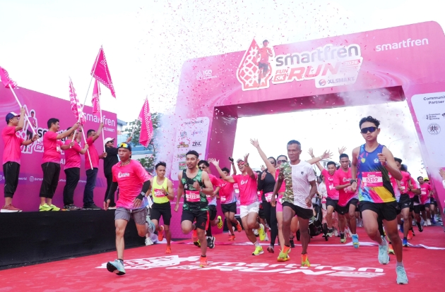 SMARTFREN Fun Run Manado 2026, Olahraga Seru dengan Dukungan Jaringan Andal
