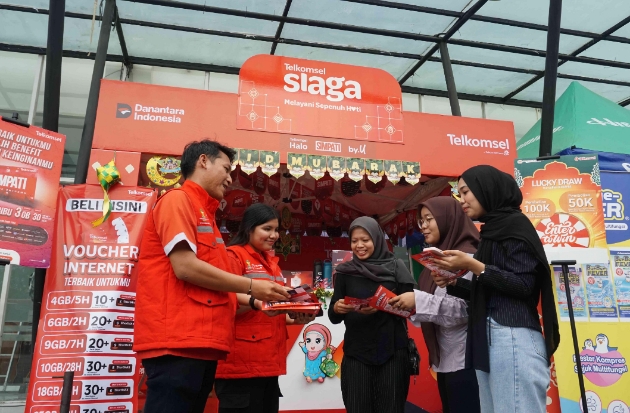 Trafik Melonjak, Jaringan Telkomsel Pamasuka Tetap Stabil Selama Ramadan - Idulfitri 2026