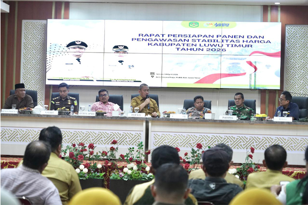 Bupati Lutim Tegaskan Harga Gabah Tak Boleh di Bawah Rp6.500