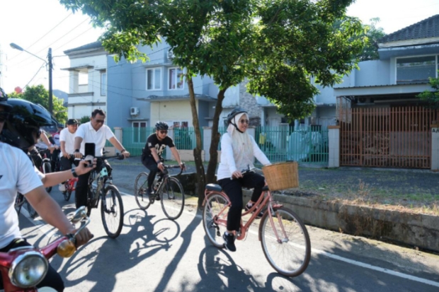 Canangkan Gerakan Ayo Bersepeda, Bupati Gowa Dorong Hemat Energi