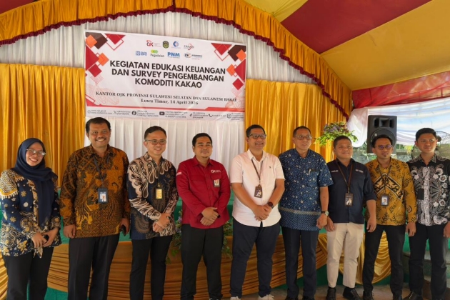 Sinergi OJK Dorong Akses Keuangan Petani Kakao di Luwu Timur