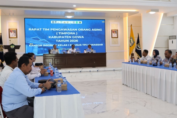 Sinergi Timpora Gowa Diperkuat, Imigrasi Makassar Jaga Iklim Wisata dan Investasi