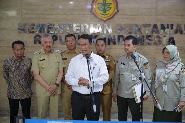 Mentan Kumpulkan 170 Bupati, Perkuat Irigasi dan Perkebunan Jaga Produksi Pangan Nasional