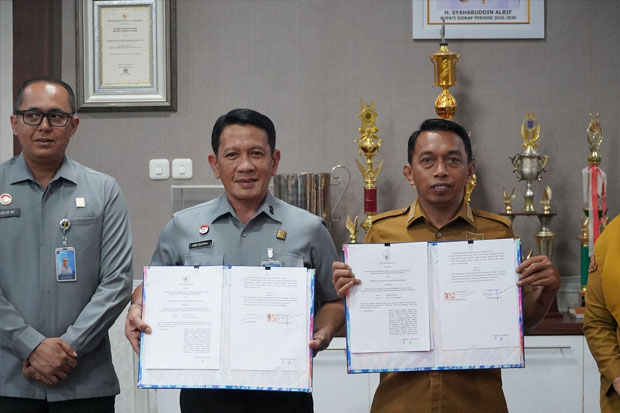 Kemenkum Sulsel-Pemkab Sidrap Komitmen Optimalkan Tata Kelola KI