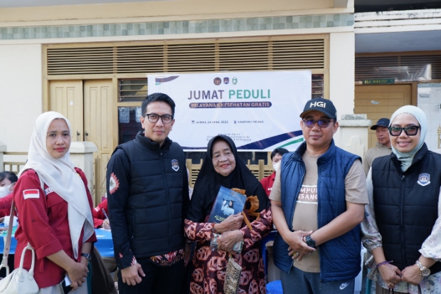Jumat Peduli, Imigrasi Parepare Gelar Layanan Kesehatan Gratis di Kampung Pisang