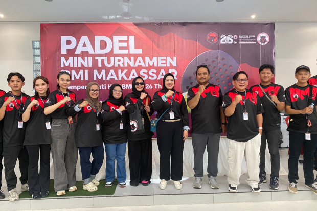 Seru dan Sehat! BMI Makassar Gelar Turnamen Padel Libatkan 100 Peserta