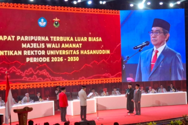 Prof Jamaluddin Jompa Dilantik sebagai Rektor Unhas Periode 2026-2030