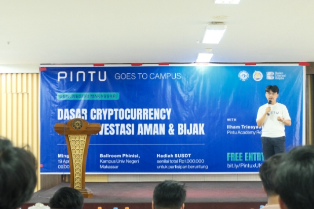 PINTU Perkuat Literasi Aset Kripto di Kalangan Mahasiswa UNM