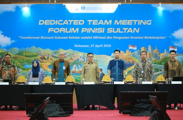 BI Sulsel Dorong Efisiensi dan Akselerasi Investasi Lewat DTM PINISI SULTAN 2026