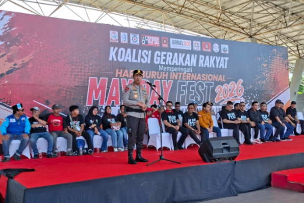 Tradisi Aksi Buruh Berubah, Kapolda Sulsel Apresiasi Kegiatan Terpusat