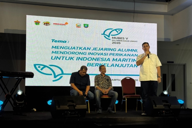 Bupati Pangkep Kembali Pimpin IKA Perikanan Unhas