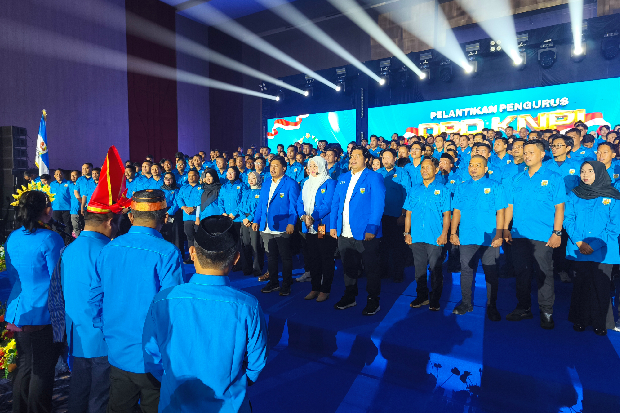 Vonny Ameliani Resmi Dilantik jadi Ketua KNPI Sulsel, Disaksikan Tiga Ketum DPP