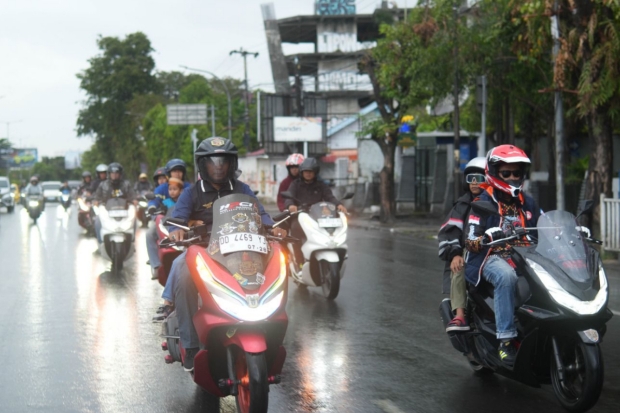 Asmo Sulsel Hadirkan “Ngasab”, Rolling City Hangat Bapak dan Anak di Kota Makassar