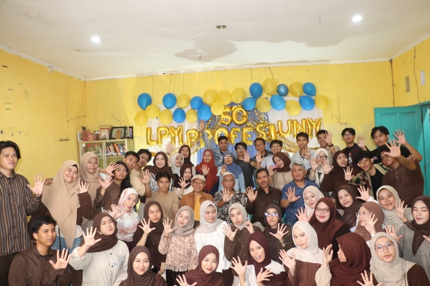 LPM Profesi UNM Rayakan Milad ke-50, Momentum Perkuat Sinergi Lintas Generasi