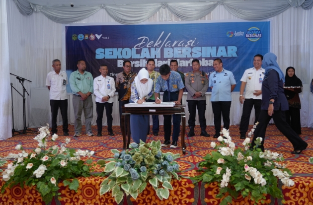 PT Vale Deklarasikan Sekolah Bersinar, 37 SMA di Luwu Timur Siap Lawan Narkoba