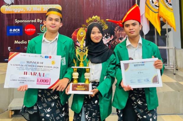 Mahasiswa UIN Alauddin Makassar Raih Juara 1 National Ecofeb Competition 2026