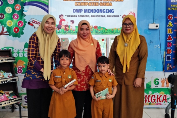 DWP Gowa Ajak Orang Tua Bangun Karakter Anak Melalui Dongeng