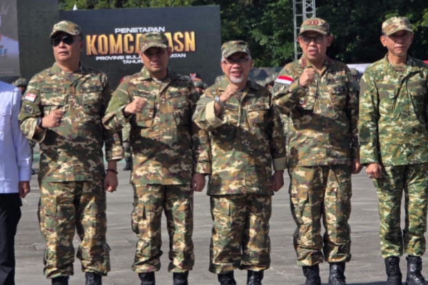 Wabup Bantaeng Hadiri Pembentukan Komcad ASN Sulsel di Makassar