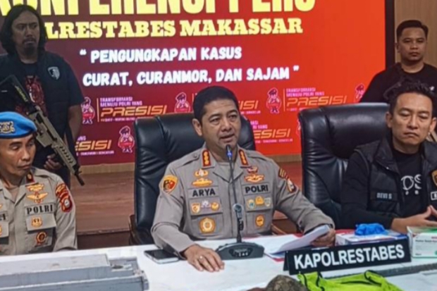 Kapolrestabes Makassar Perintahkan Tindakan Tegas terhadap Geng Motor Bersenjata