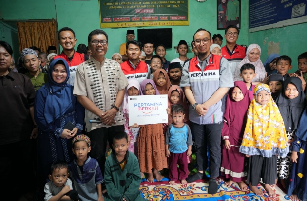 Lewat Program BERKAH, Pertamina Dukung Pendidikan Anak Yatim di Makassar