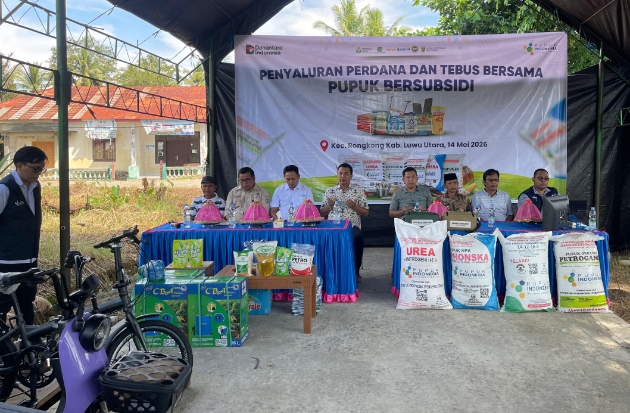 Perdana & Bersejarah! Petani Rongkong Akhirnya Bisa Tebus Pupuk Subsidi