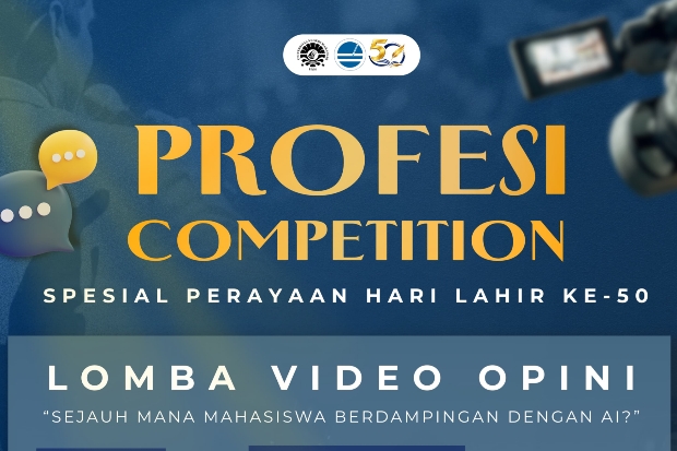 Sambut Harlah ke-50, LPM Profesi UNM Gelar Lomba Video Opini
