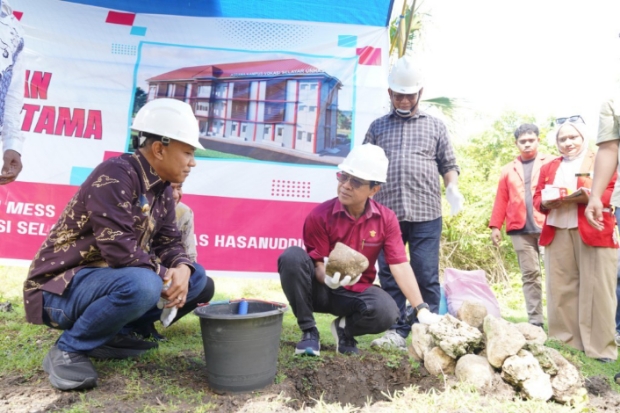 Asrama Mahasiswa dan Dosen Kampus Vokasi Unhas di Selayar Mulai Dibangun