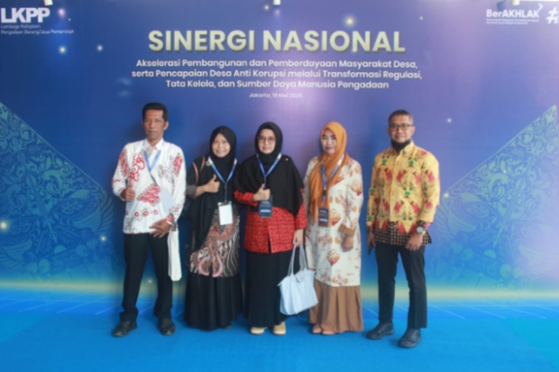 Pakatto Raih Penghargaan Desa Matang Pengadaan dari LKPP RI