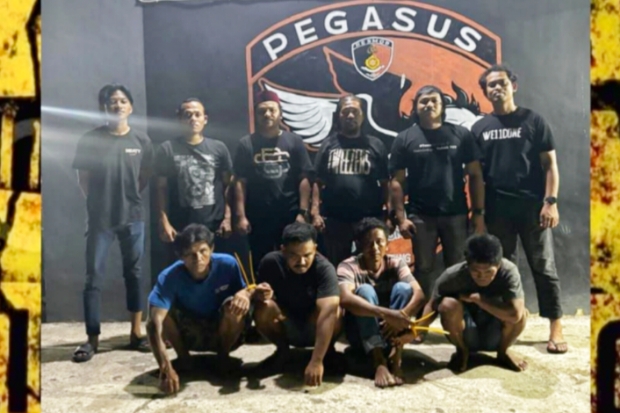 Tim Pegasus Polres Jeneponto Tangkap 4 Terduga Pelaku Pencurian Sapi