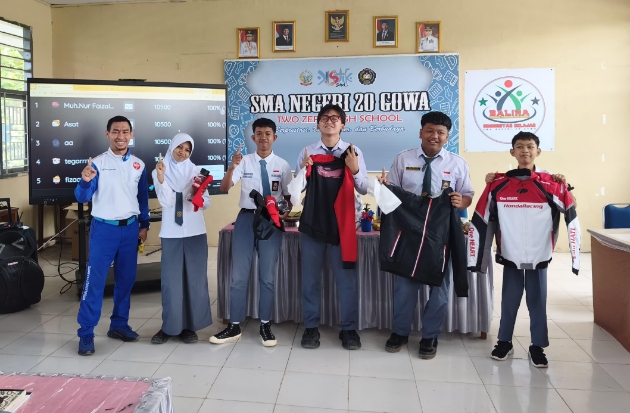 Tanamkan Budaya #Cari_Aman, Asmo Sulsel Gandeng Polres Gowa Edukasi Pelajar