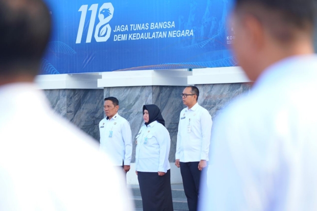 Kemenkum Sulsel Bersama Tiga Kanwil Perkuat Semangat Kebangkitan Nasional