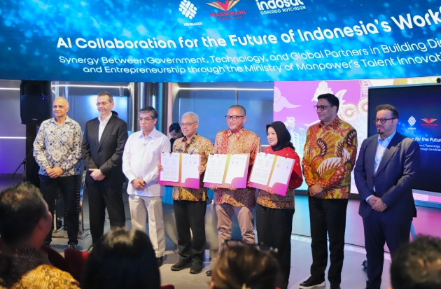 Kolaborasi Indosat, Kemnaker, dan Wadhwani Target Cetak 1 Juta Talenta Digital Berbasis AI