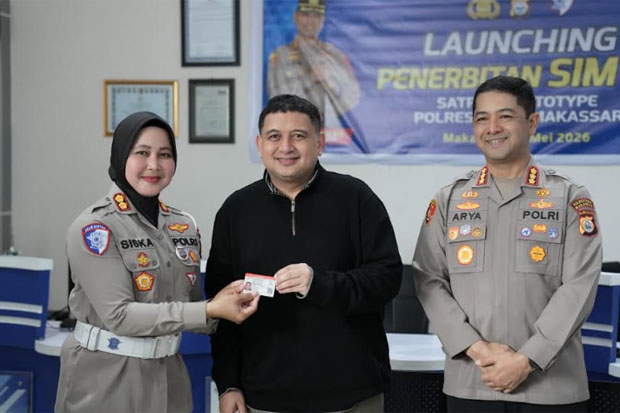 Polrestabes Makassar Resmi Luncurkan Layanan SIM C1, Appi Jajal Langsung Lintasan Ujian
