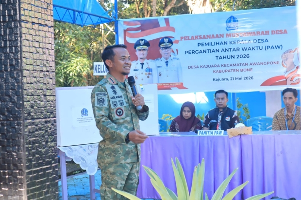18 Desa di Bone Gelar Musyawarah Pemilihan Kades PAW