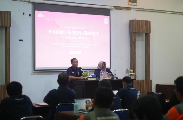 Karyawan PT Semen Tonasa Diajak Melek Finansial Lewat Diklat Finance for Non Finance