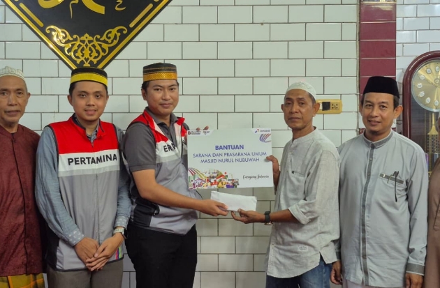 Pertamina Sulawesi Salurkan Santunan untuk Masjid dan Panti Asuhan di Ujung Tanah