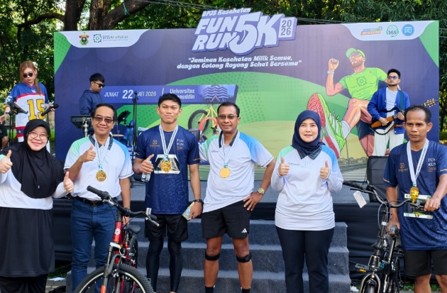 BPJS Kesehatan & Unhas Kampanyekan Gaya Hidup Sehat Lewat Fun Run 5K