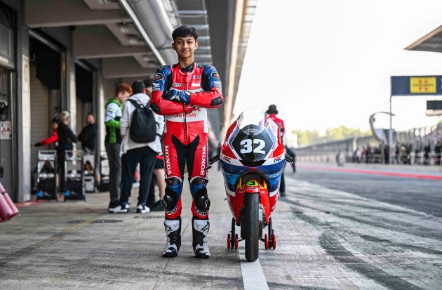 Pembalap Muda Binaan Astra Honda Bidik Hasil Maksimal di Moto3 Junior Barcelona
