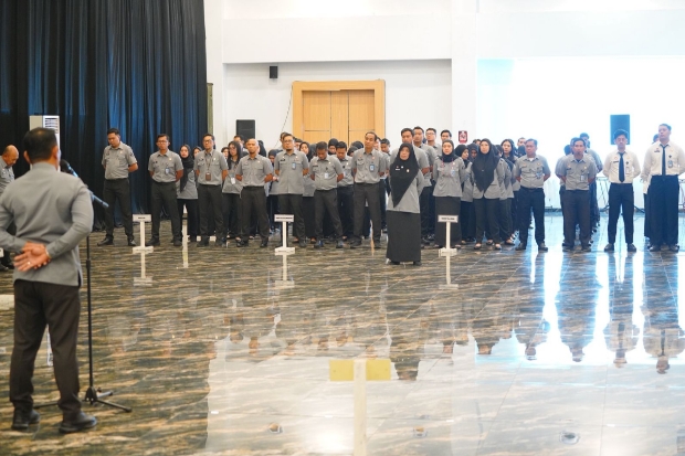 Kakanwil Kemenkum Sulsel Tekankan Disiplin dan Optimalisasi Kinerja Jelang Akhir Semester I