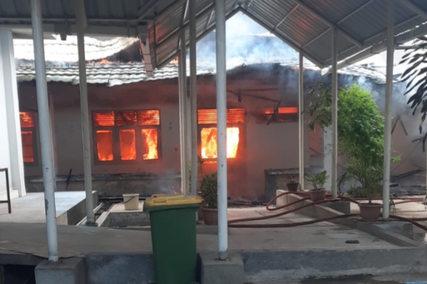RSUD Syekh Yusuf Gowa Kebakaran, Sejumlah Pasien Dipindahkan ke Lokasi Aman